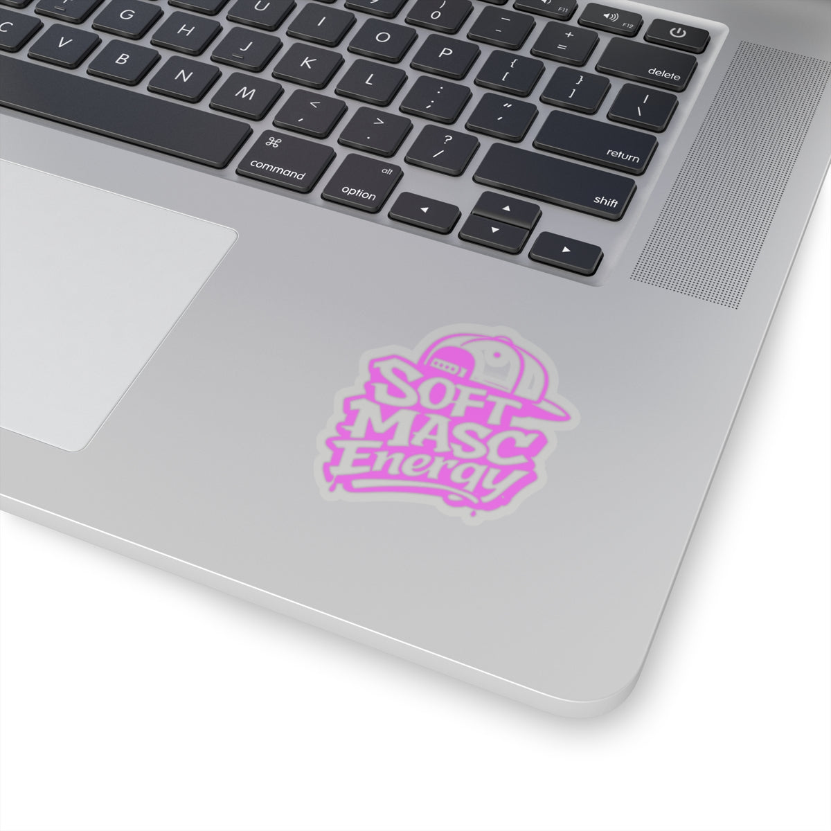 Soft Masc Energy Sticker Pink Vinyl Kiss-Cut Decal