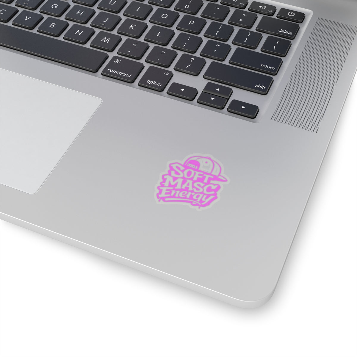 Soft Masc Energy Sticker Pink Vinyl Kiss-Cut Decal