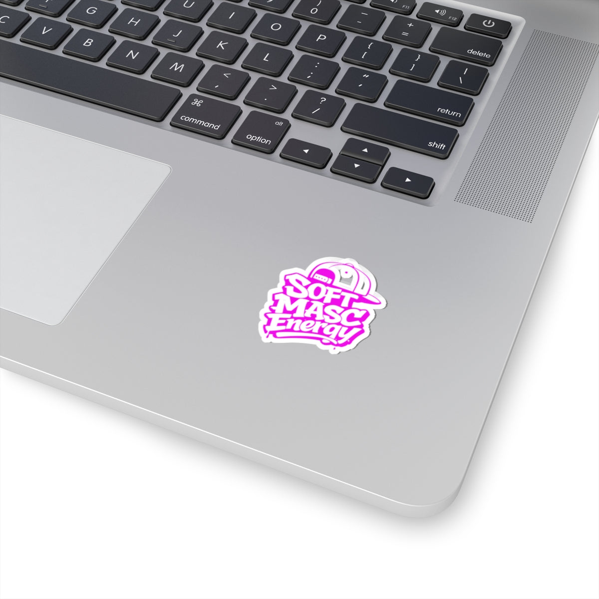 Soft Masc Energy Sticker Pink Vinyl Kiss-Cut Decal